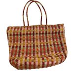 ZARA  Multicolored woven tote bag Photo 6