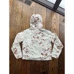 Mountain Hardwear NEW  Stryder Tan Full Zip Hooded Windbreaker Jacket Women XS Photo 5