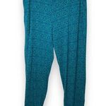 Lounge Soma Teal and Blue Paisley Pajama  Pants Size Medium Photo 0