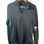 Avia NWT  Active Textured 1/4 Zip Pullover with Thumb Holes size large (12/14) Photo 0