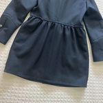 Moschino  Womens Black Wool blend Front Button Peacoat Size 40 Photo 12