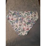 J.Crew J Crew Size 2X Floral Swim Bikini Bathing Suit Bottom Blue Photo 1