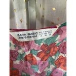 ZARA Bloggers Favorite All Over Vibrant Ruffle Trim Floral Wrap Mini Dress XS Photo 4