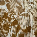 Sundance  Champagne Vineyard Silk blend Burnout Velvet Party Dress Size 6 Photo 9