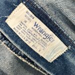 Wrangler Vintage  Blue Jeans Straight Leg Size 16 Misses Photo 6