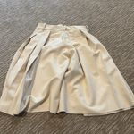 Carven Cream wide leg shorts with Pleats Size undefined Photo 1