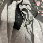 Maje  rakita puff sleeve woven pleated mini dress belted floral sage cottagecore Photo 9