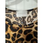 French Grey  Leopard Print Blouse Top 2X Photo 3