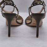 BCBGeneration Jillix Strappy Studded Heels Sandal 6.5 Olive Green Cocktail Party Photo 7