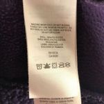 Columbia Womens Fast Beauty Fleece Zip Up Jacket Fuzzy Pockets Purple L Photo 3