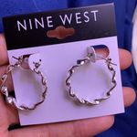 Nine West Earrings 925 sterling silver loops Photo 0