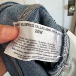 NWT Vintage America High Rise Crop Jean Size 20W Blue Photo 8