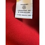 Diane Von Furstenberg  Raizel Fit & Flare Crepe Dress size 14 Red Office Photo 8