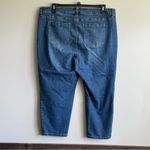 Westport  1962 Women's Size 20 Crpped Blue Jeans with Embroidered Trim Photo 1