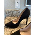 Lodi newgel sculpted heel black suede pumps size 37 Photo 10