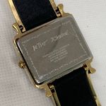 Betsey Johnson  women wrist watch two tone 30mm stainless steel size 6” running Photo 5