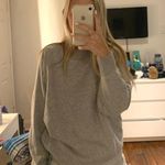 Aerie Gray Crew Neck Sweatshirt  Photo 0