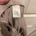 Nine West Tan Elastic Cuff Relaxed Jogger Pant Tie Waist Pockets Women’s Large Photo 6