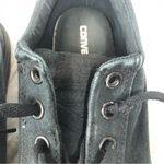 Converse  shoes black chuck taylor all star sneakers size 8 unisex junior Photo 8