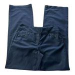 Ann Taylor Women Black Dress Pants Size 4 Mid Rise Wide Leg Zipper Closure Photo 6