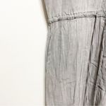 Velvet Heart New! Gray Chambray Knee Length V-Neck Dress Photo 2