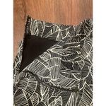 AnnTaylor Loft Tropical Dressy Shorts Large Black Photo 4