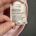 Under Armour  Hoodie Womens XL Pink Fleece Loose Fit Full Zip Hooded Sweatshirt Photo 7