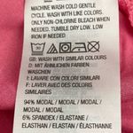 H by Halston  Essentials XL Modal Top 3/4 Sleeve Scoop Neck Stretch Pink Poppy Photo 2