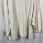 J.Jill Sleep White Cream Boucle Sweater Knit Short Sleeve Top Sz.3X Photo 8