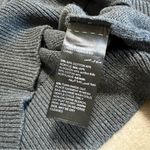 White House | Black Market Gray Embellished Sleeve Sweater Photo 7