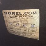 Sorel  Premium Snow Waterproof Canvas Winter Boots  NL1717 Size 10 Photo 12