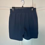 Mondetta Performance Shorts Athletic Drawstring Paperbag Waist Pockets Blue S Photo 2