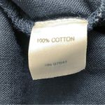 J. Jill Textured Cotton Pants Navy Blue & White Pinstripe Size Medium Coastal Photo 5