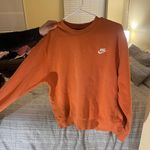 Nike Orange Crew Neck Tee Photo 0