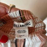 Billabong  rayon striped comfy pull on elastic waist wide leg pants M Photo 2