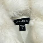 Bebe  Vintage y2k rabbit fur leather jacket size small Photo 2