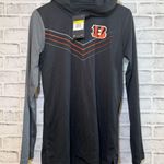 Nike NWT! Women’s Dri-fit Cincinnati Bengals black pullover lightweight hoodie S Photo 0