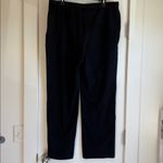 Dana Buchman Dana Buchanan | Black Pleated Dress Pants Front Pockets Elastic Waist Size 16 Photo 4