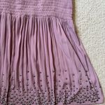 Ramy Brook  Studded Mini Dress Mauve Photo 3