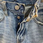 Levi's  501 S Button Fly High Waist Skinny Distressed Jeans Sz 26 Photo 4