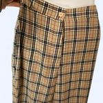 Nasty Gal Tan plaid trousers  6 NWT Photo 0