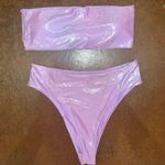 High Wasted Strapless Bikini Size M Photo 0