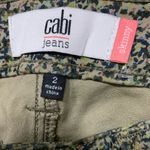 CAbi EUC Skinny Floral Print Jeans Style 5083 Sz 2 Photo 1
