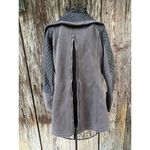 Michael Kors  Jacket Small Gray Coat Quilted Full Zip Logo Photo 3