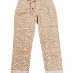 Anthropologie  The Wanderer Boyfriend Trendy Casual Pants Leopard Utility Trouser Photo 1