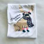 Old Navy Pawsitive Vibes Christmas Waffle Knit Long Sleeved Top, Size XL, NWT Photo 9