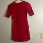 Derek Heart NWT  Red Dress With Necklace Photo 3