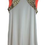 Sequin Hearts White with Peach and Gold Size M Photo 14