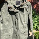 Love Tree olive green Utility zip jacket L Photo 1