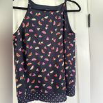 Maison Jules Sleeveless Blouse Tank top Watermelon print polka dot Summer blouse Photo 1